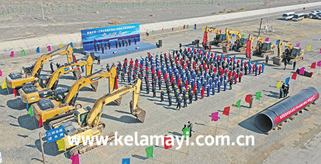 投資500萬元以上61個項目集中開工 輸水管道工程施工服務迎熱潮