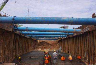 精工筑基石，活水潤椰城——中鐵四局海口地下綜合管廊樁基與輸水管道工程施工紀(jì)實